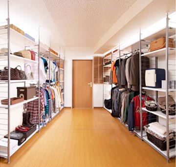 お部屋の1スペースを使って